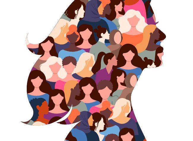 Représentation de la diversité culturelle et de femmes