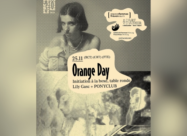 Affiche activité Orange Day